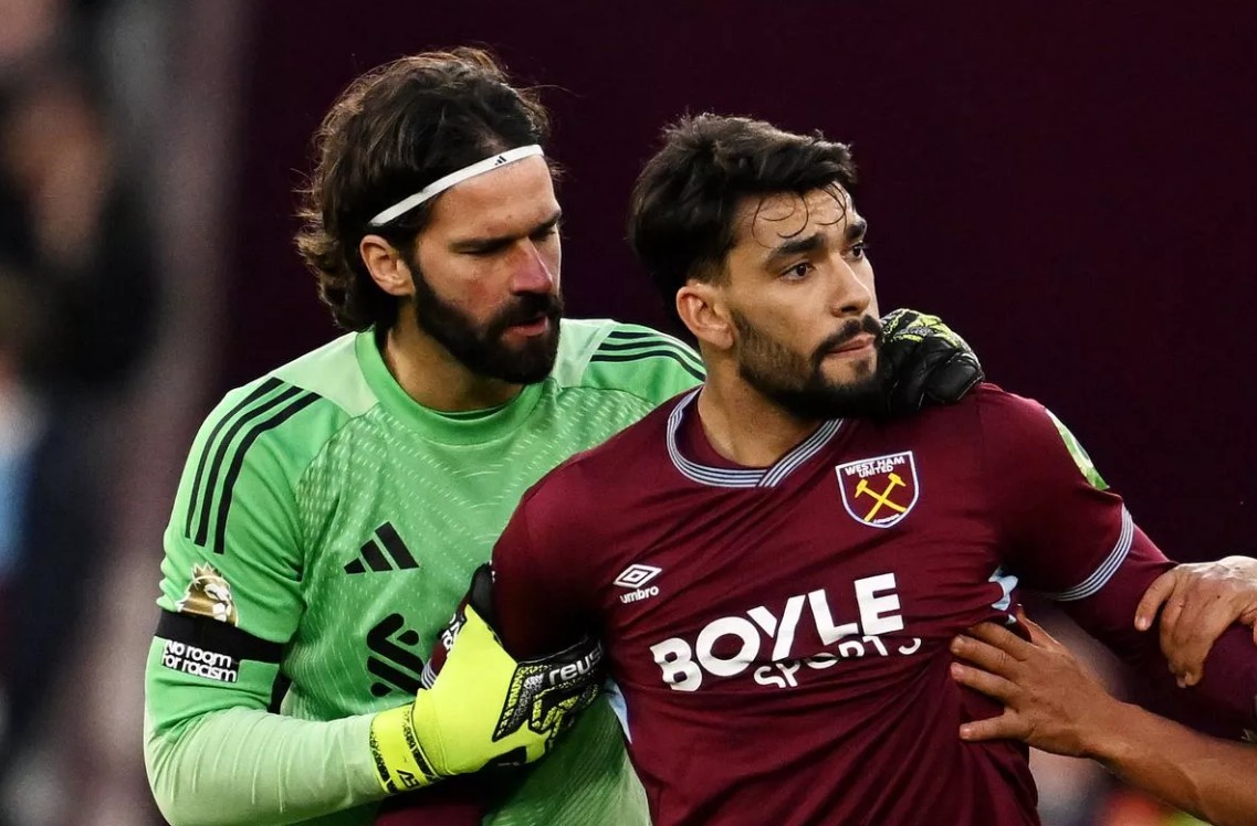 Lucas Paqueta ที่สนามลอนดอน สเตเดียม